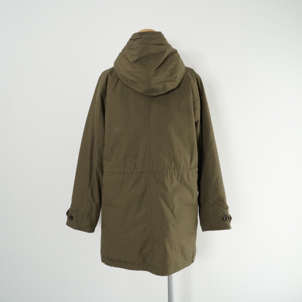 MHL. エムエイチエル FINE TOUGH POPLIN ダウンモッズコート 
