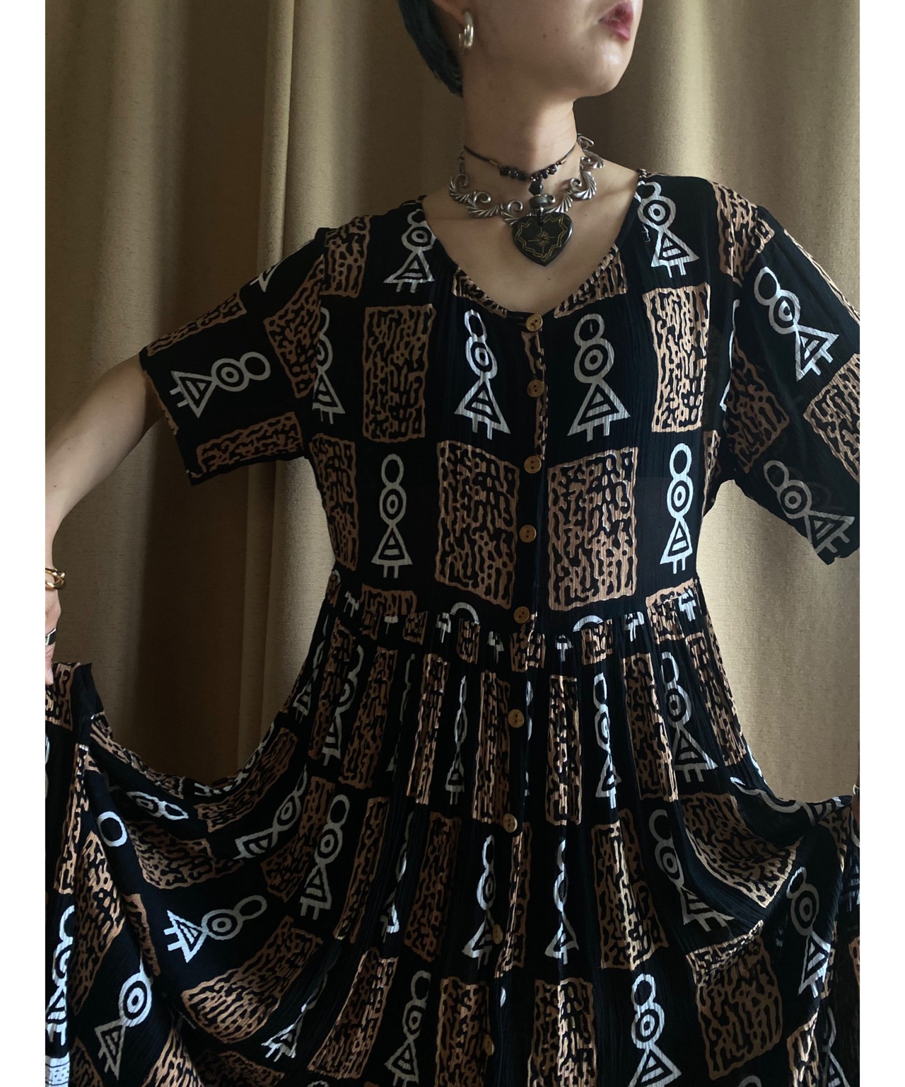 jasmine ethnic import dress-4199-6