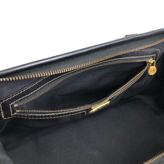 FENDI フェンディ ペカン ショルダーバッグ ブラウン PVC レザー 2way ボストン vintage ヴィンテージ オールド fw8ie6