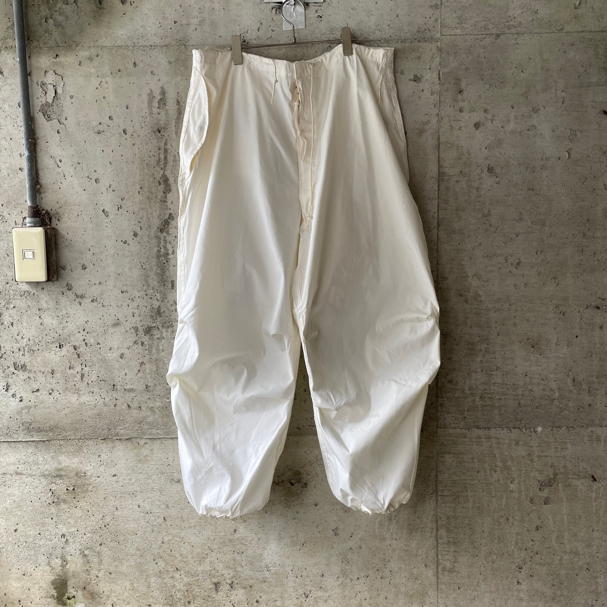 US ARMY スノーカモパンツ 80s ヴィンテージ ワイドパンツ