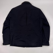 イタリア製 Loro Piana ロロピアーナ 襟裏 スエード スイングトップ M/ネイビー メンズ