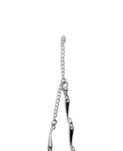 H Drop Necklace “Veiné”