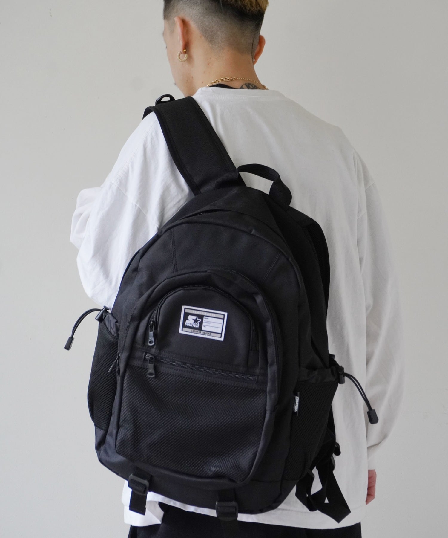 STARTER BLACK LABEL (スターターブラックレーベル) メッシュポケット BACK PACK リュック ST-DB002 |  FAITH powered by BASE