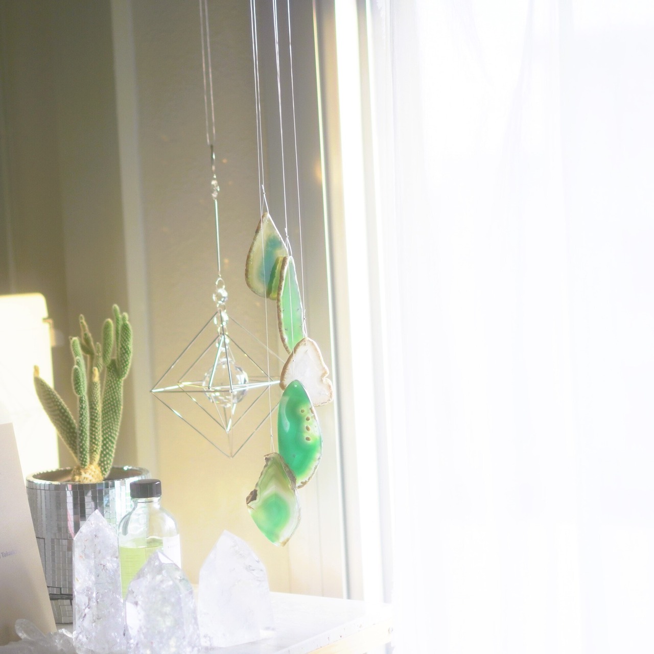 KOMOREBI 09 - アゲートヒーリングチャイム / Agate Healing Chime 1256