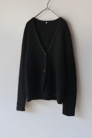 mohair knit cardigan