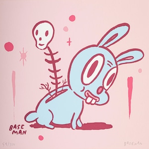 Gary Baseman: Street Only Callejero screen printing