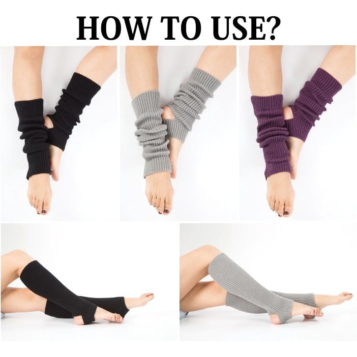 アメリカ購入ルルレモン未使用レッグウォーマー バレエ ヨガ