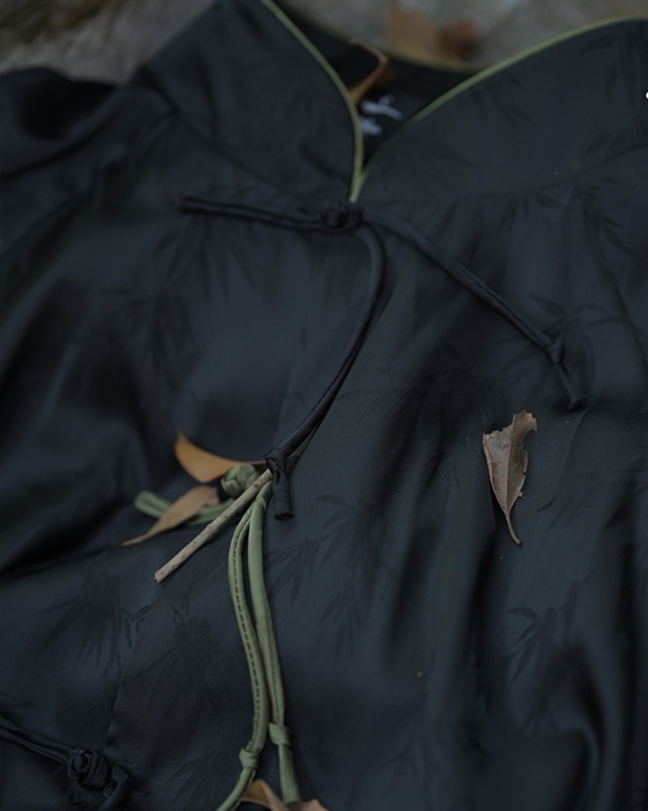 Bamboo Leaf Tang Suit 3color【G1149】