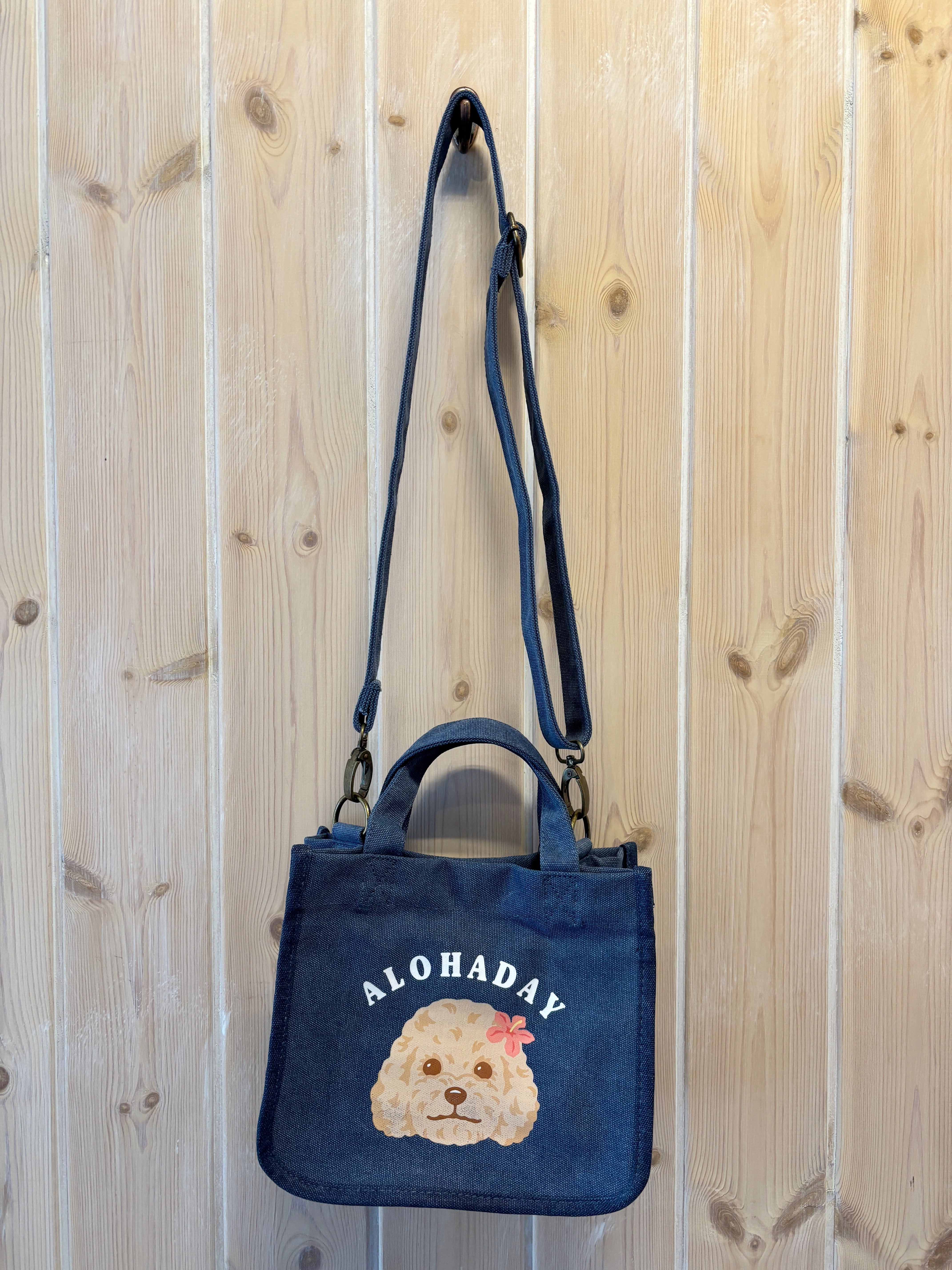 2way ハワイアンBag ショルダーバッグ＆トートバッグ フレンチ