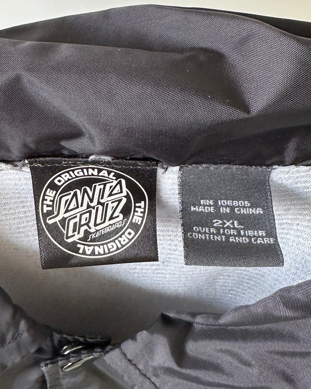 -Santa Cruz- 10s〜 2XL Coach Jacket