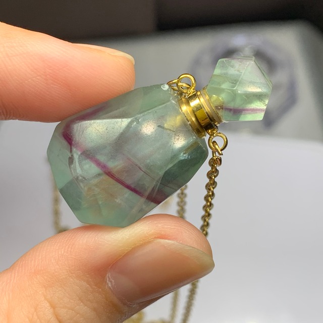 グリーンフローライト・ミニ香水瓶