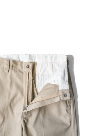 【DEAD-STOCK】"N & S" Cotton Chino Trousers