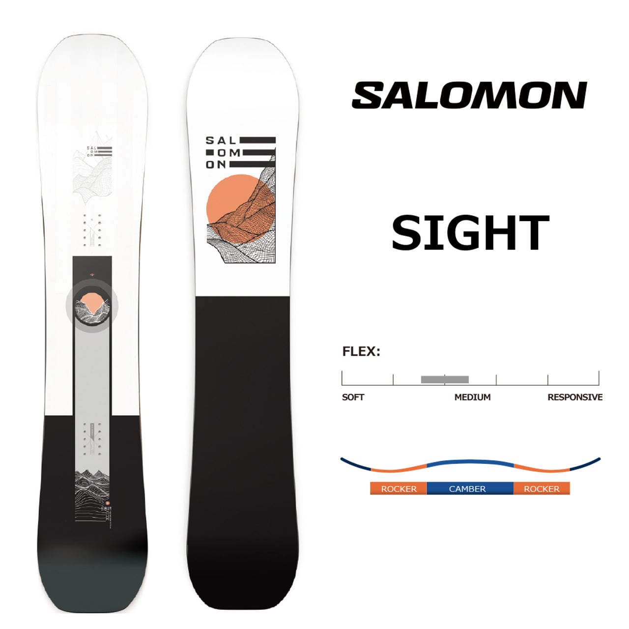 23-24年モデル SALOMON . 『 SIGHT 』. サロモン . サイト