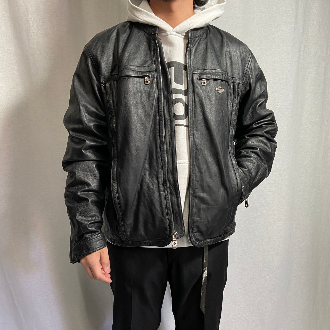 00年代 HARLEY-DAVIDSON ハーレーダビッドソン ワッペン シングル  