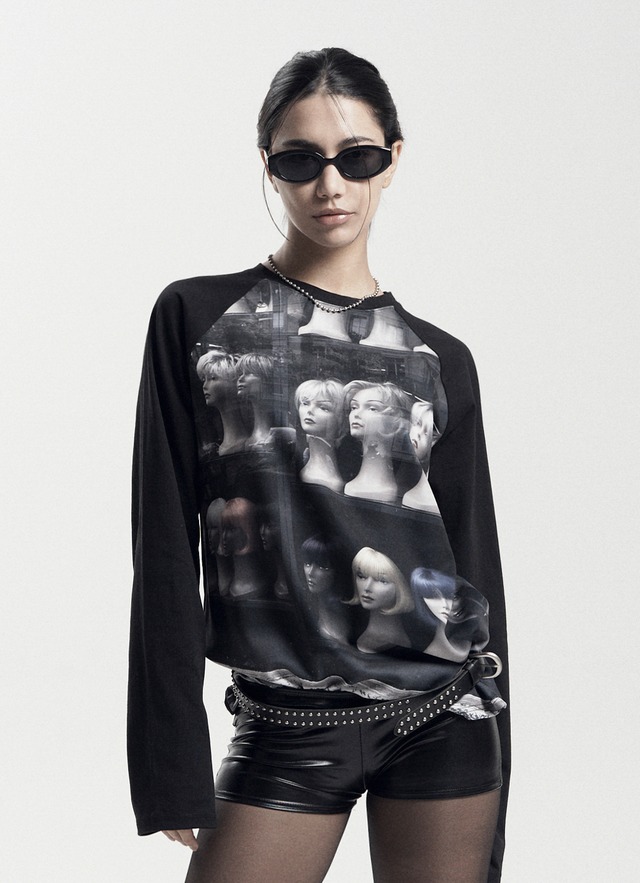 [ODOR] Wig raglan box tee 正規品 韓国ブランド 韓国通販 韓国代行 韓国ファッション 日本 店舗