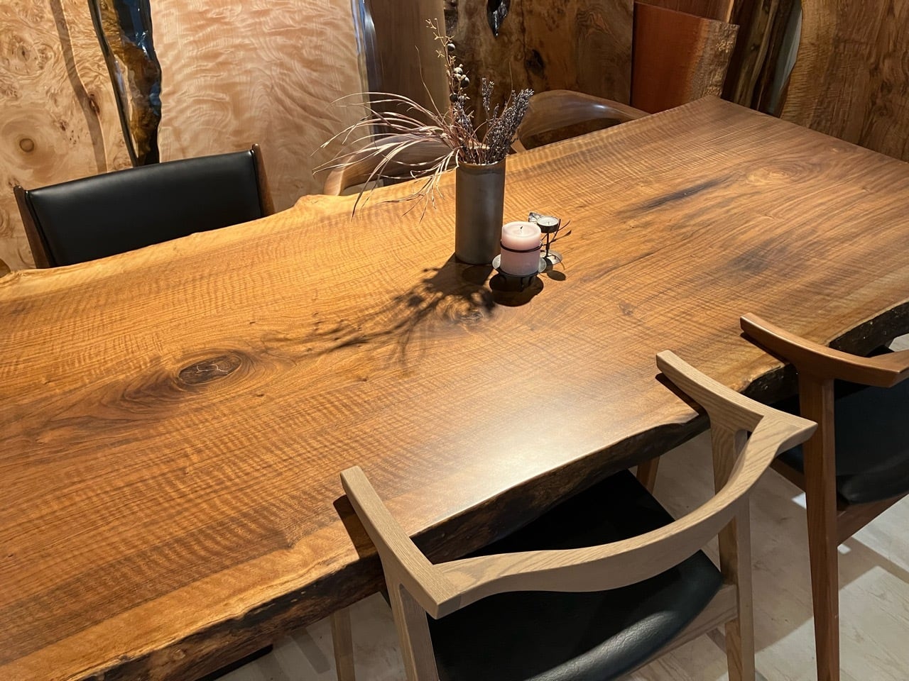 ブルーウォールキッチンテーブル　ウォールナット　テーブル ブルーウォールキッチンテーブル ウォールナット テーブル Bluewallの