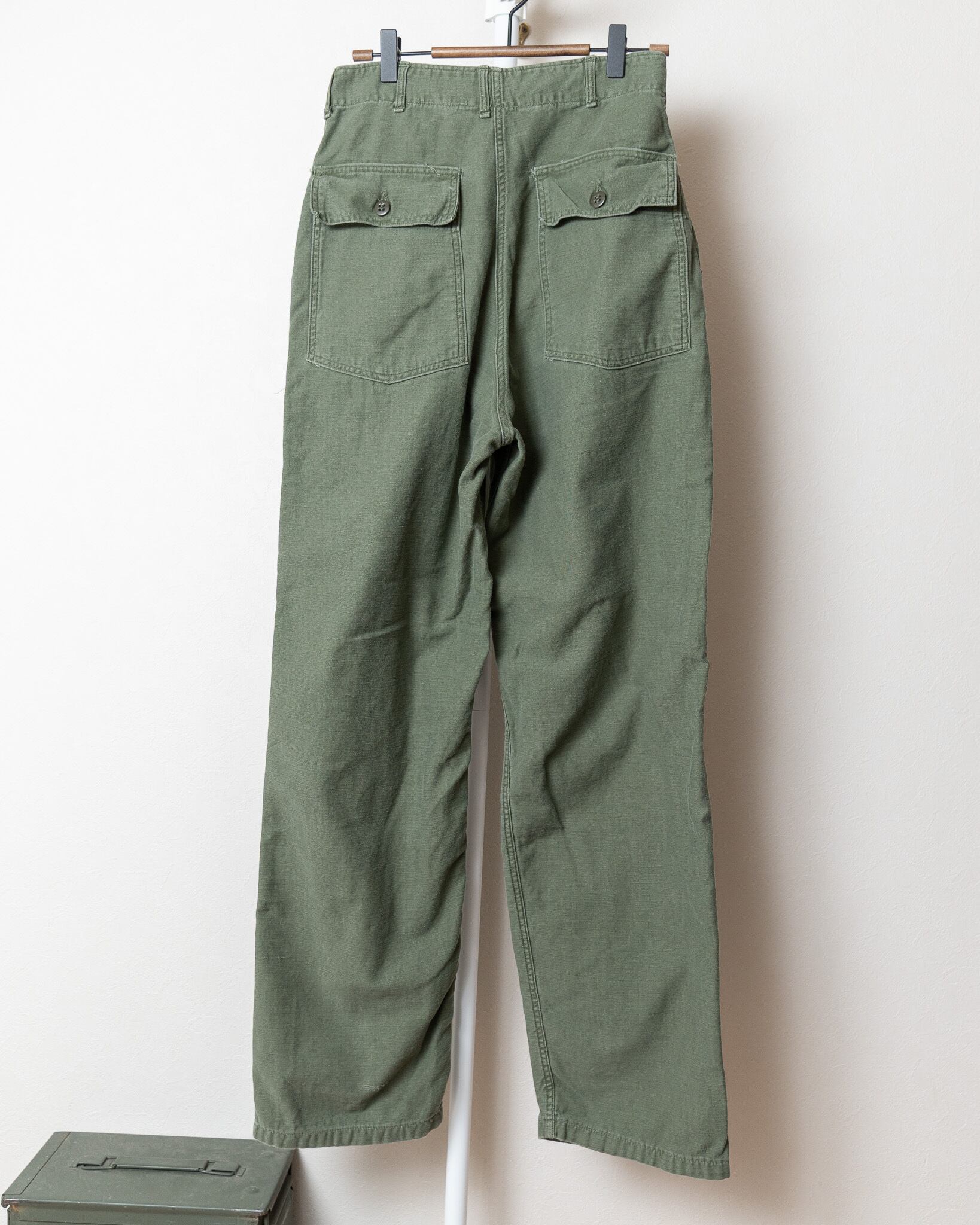 30×35】U.S.Army Utility Trousers OG-107 実物 米軍 ベイカーパンツ