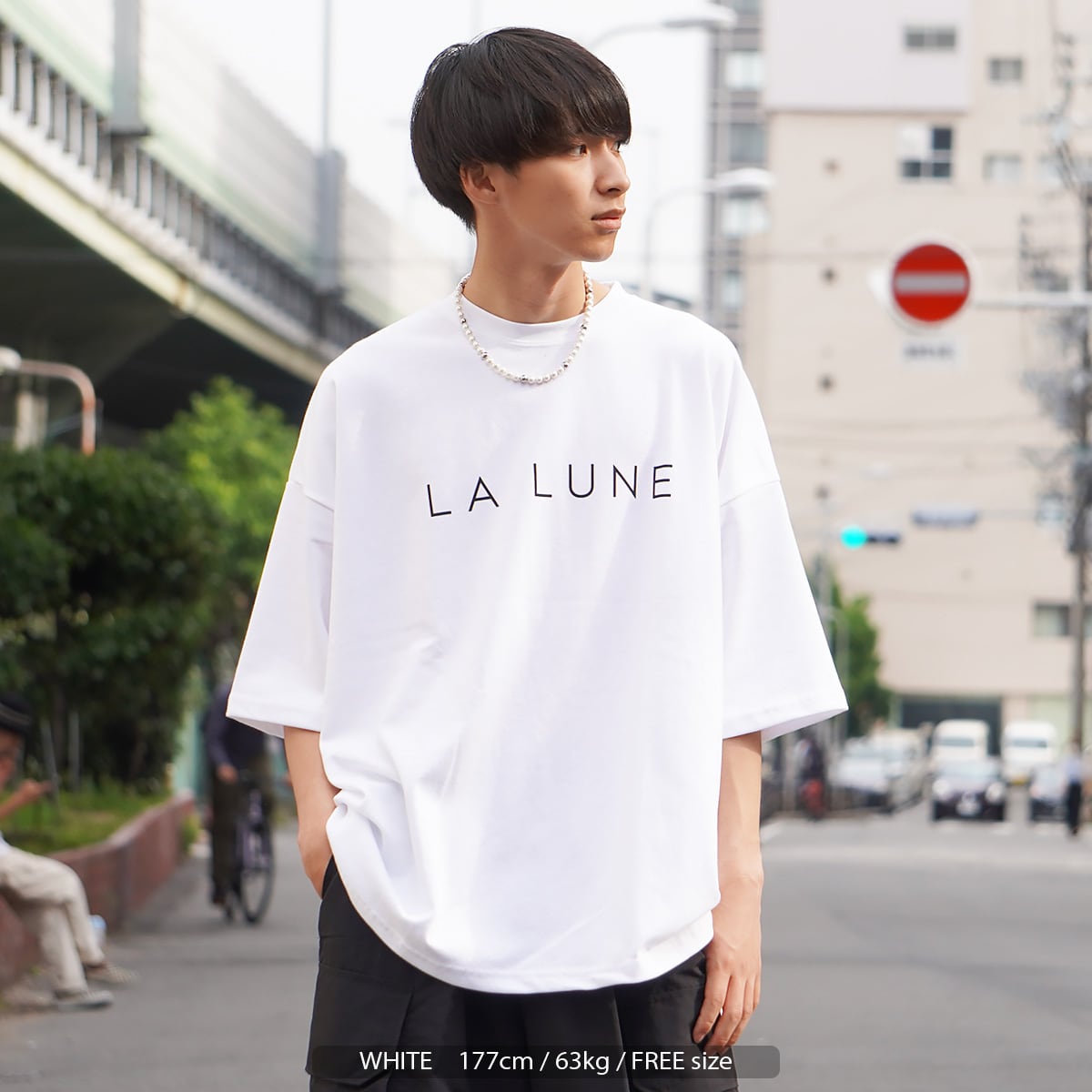 【新品未使用】【美品】半袖白Tシャツ　系ストリート　夏　LAデザイン