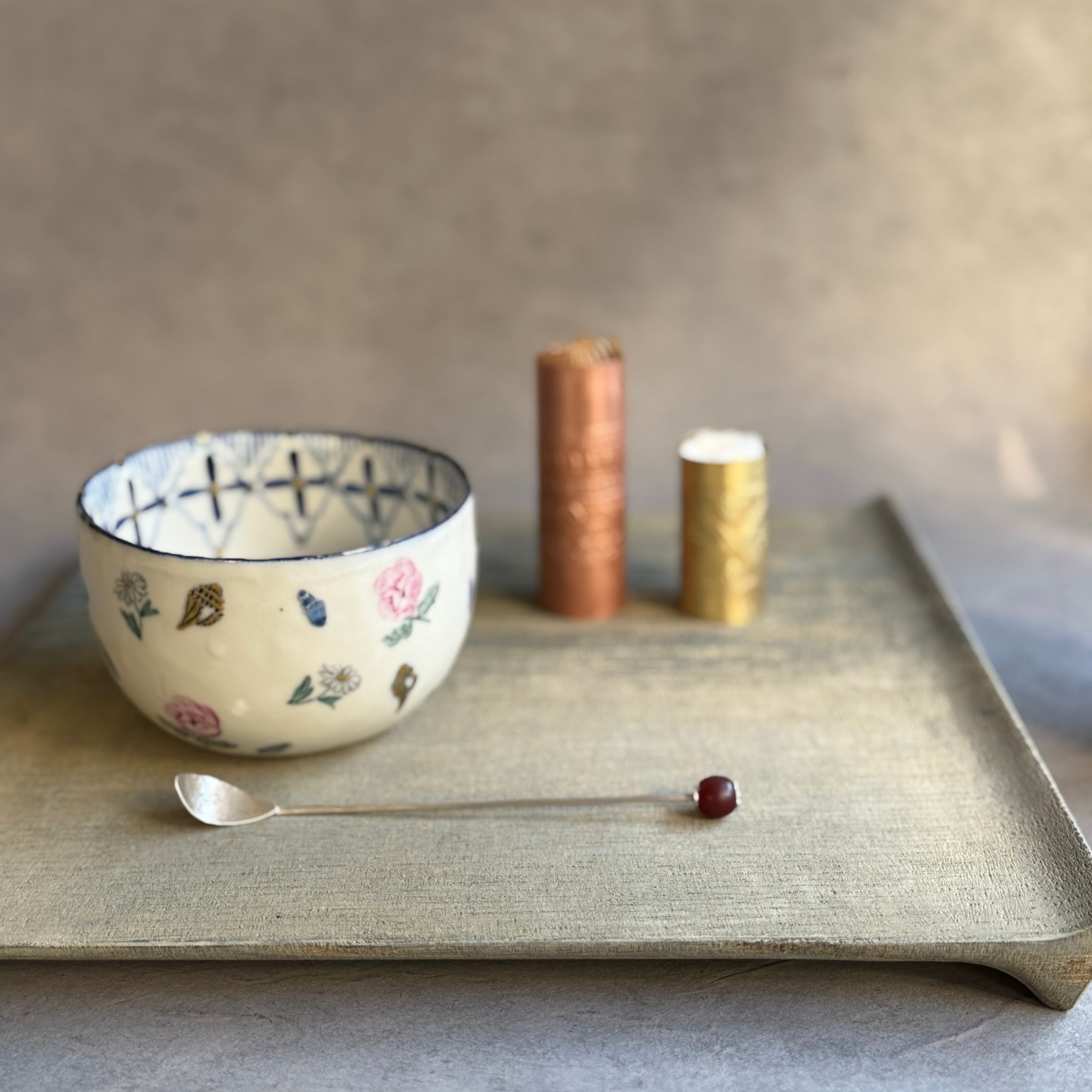 つちやまりさん ボウル tsuchiya mari(陶芸作家-文京区） | カフェオレ