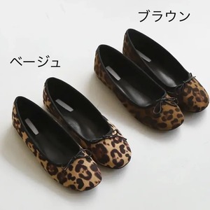 レオパバレエシューズ【ブラウン】