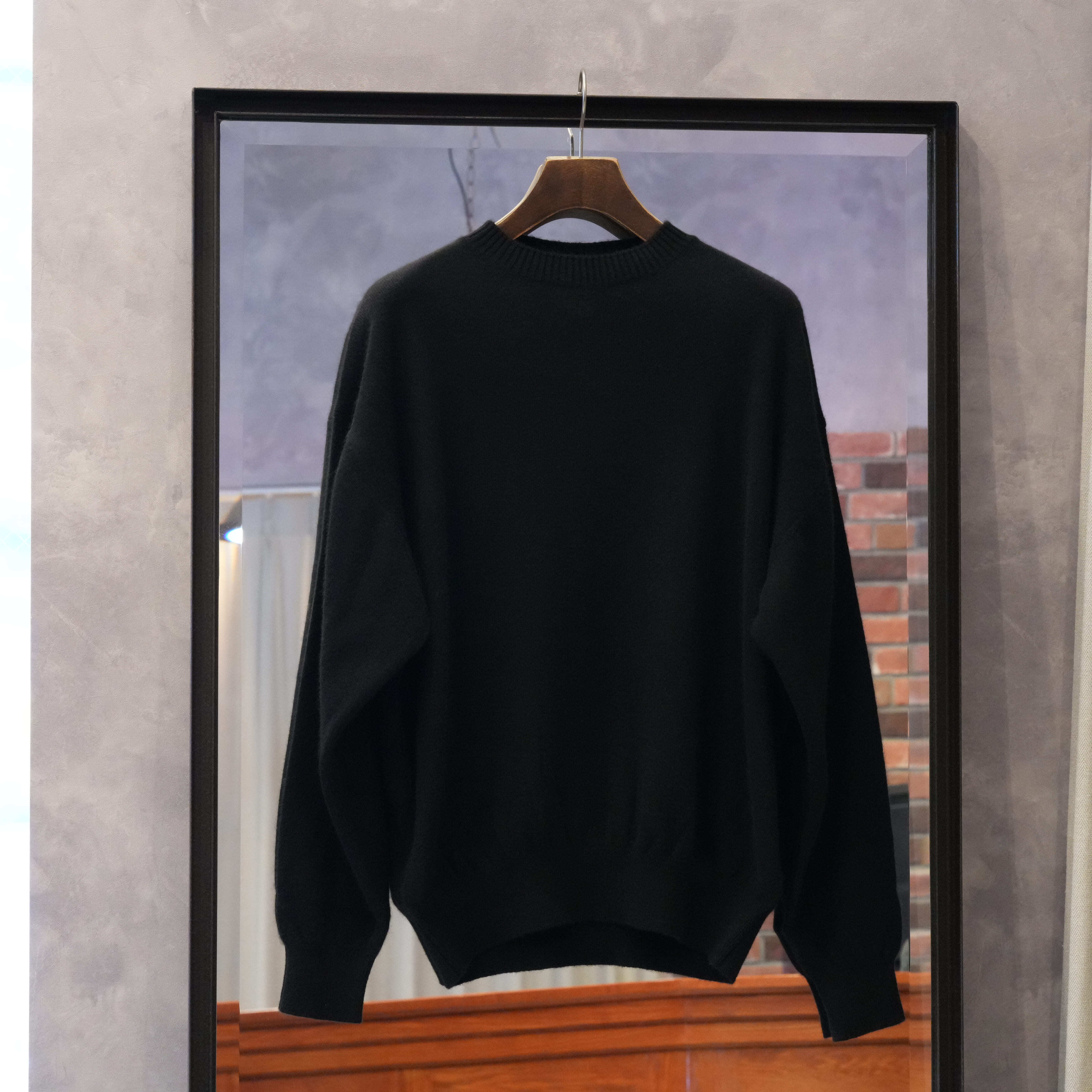 HERILL(へリル)25AW "American deadstock Sweater" -Black-