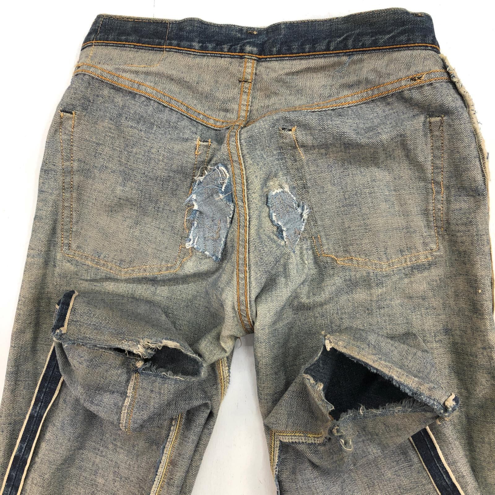 LEVI'S リーバイス 70年代 USA製 501 BIG E 66前期 バックポケット 裏