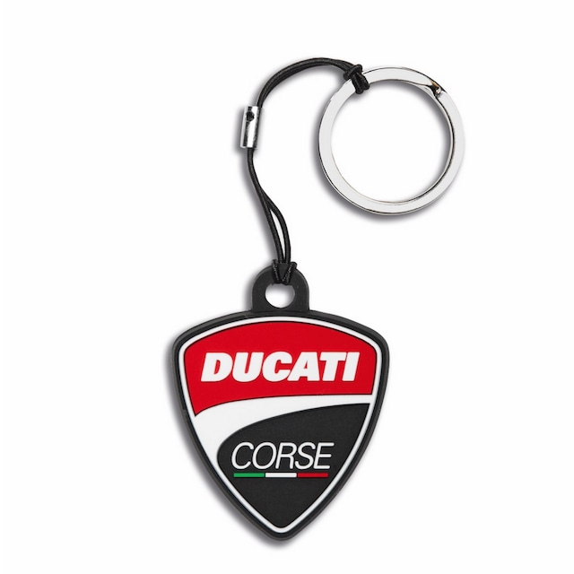 Ducati Corse Shield ラバー製キーリング