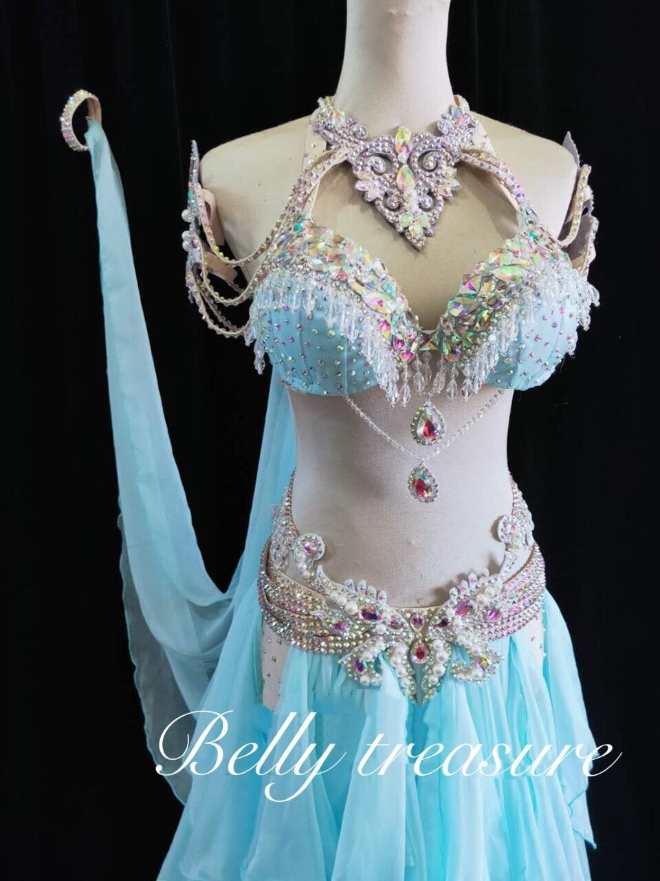 ベリーダンス オーダーメイド衣装 LY1232 202105 | Belly Treasure®︎