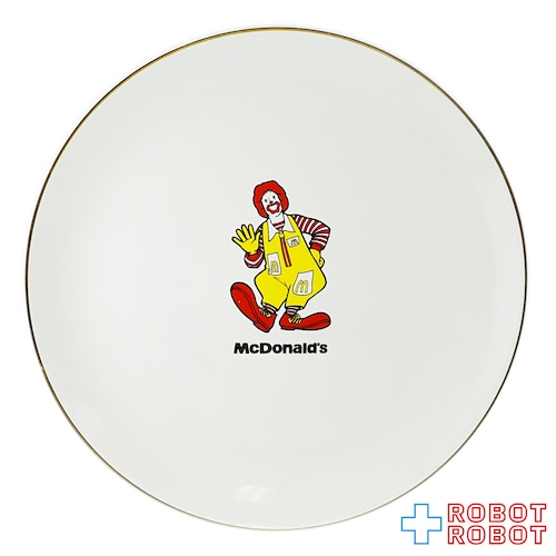 マクドナルド 陶器絵皿 ロナルド