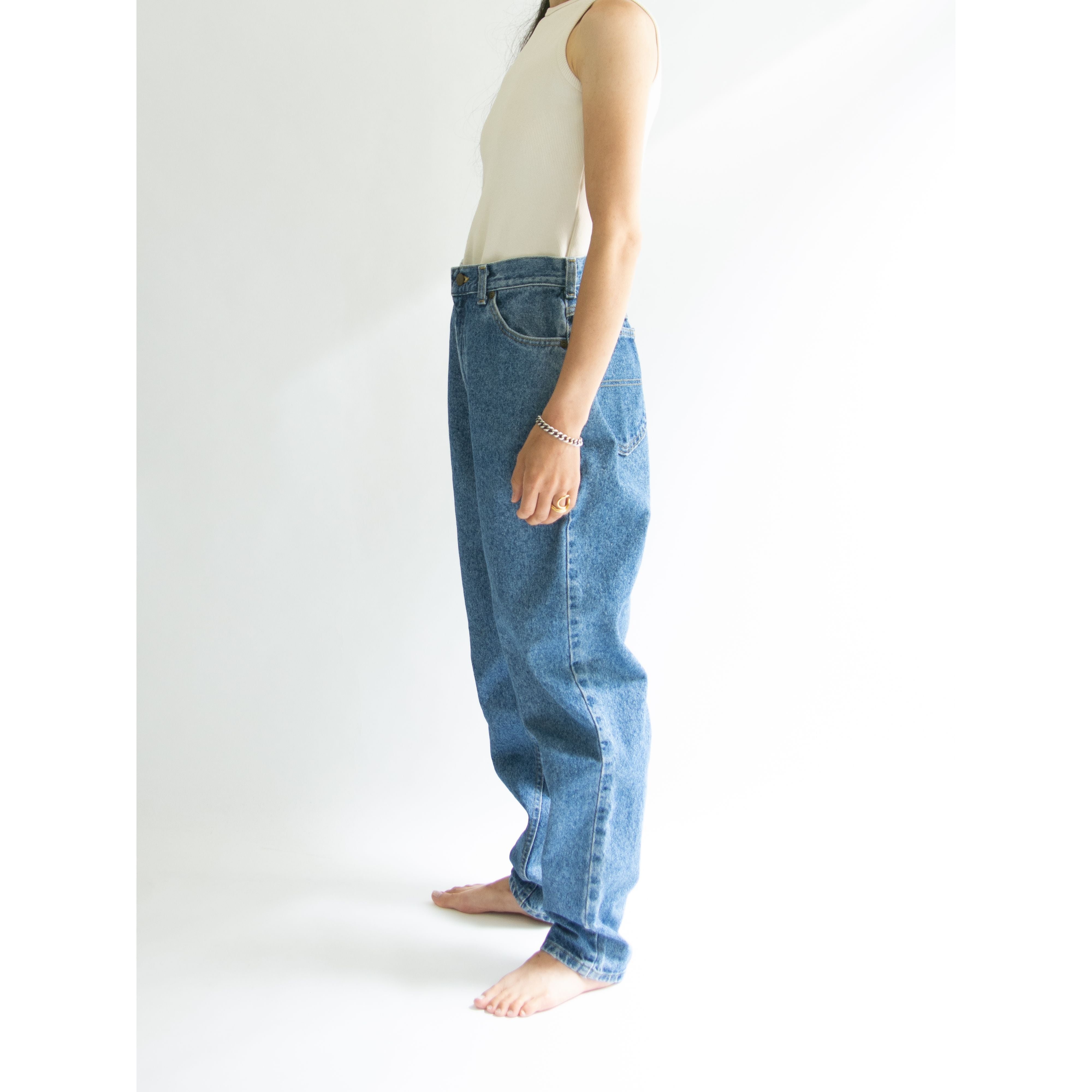 【L.L.Bean】Made in U.S.A. 80-90's Tapered Denim Pants(エルエルビーン アメリカ製テーパードデニムパンツ ジーンズ)