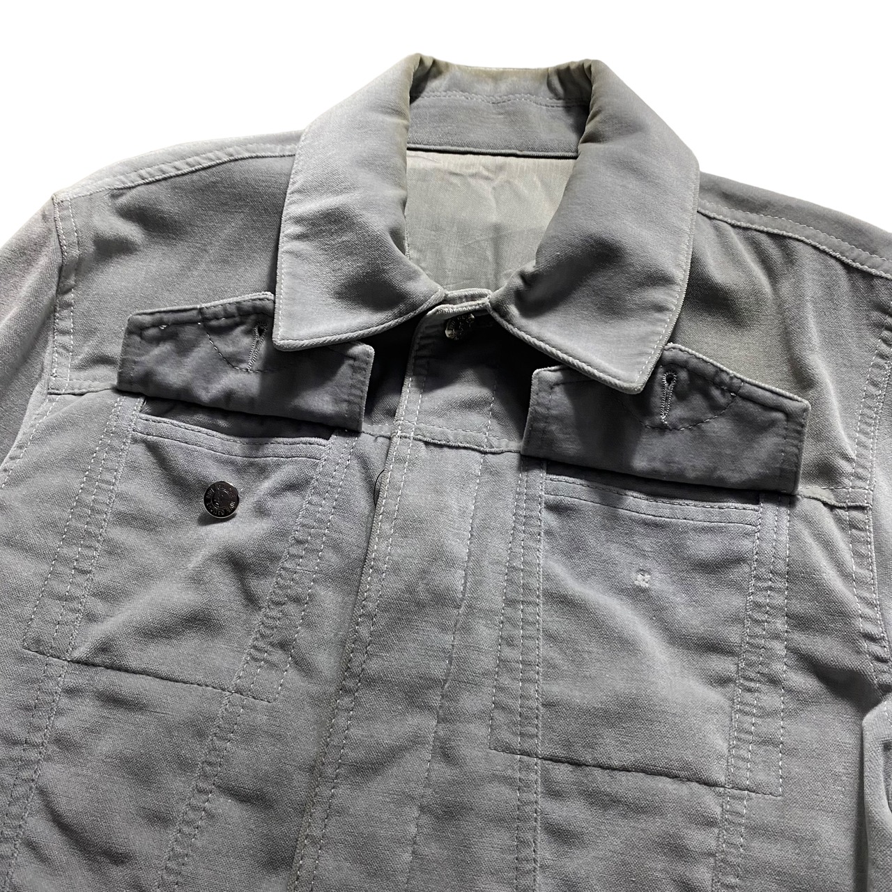 YVES SAINT LAURENT RIVE GAUCHE velour tracker jacket