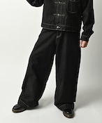 ATELANE 11.5OZ denim 5-piece pants (BLK) 26A-18030