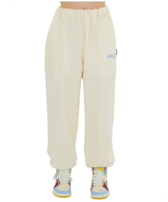 [AMES-WORLDWIDE] MOVING PINTUCK SWEATPANTS_IV(21SSBT01)