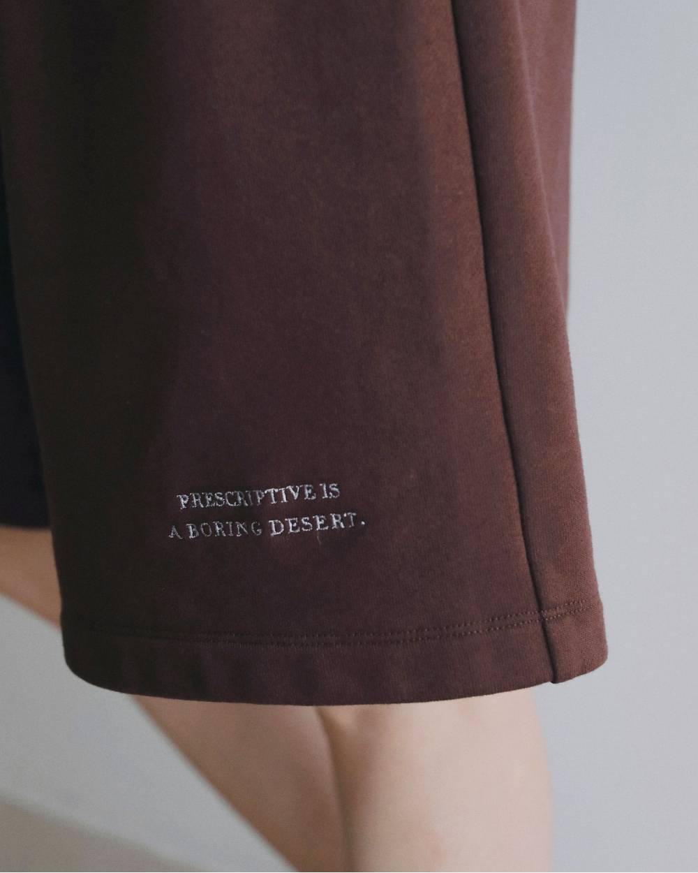 anuke(アンヌーク) Embroidery Half Pants | サウスオレンジ｜メンズ