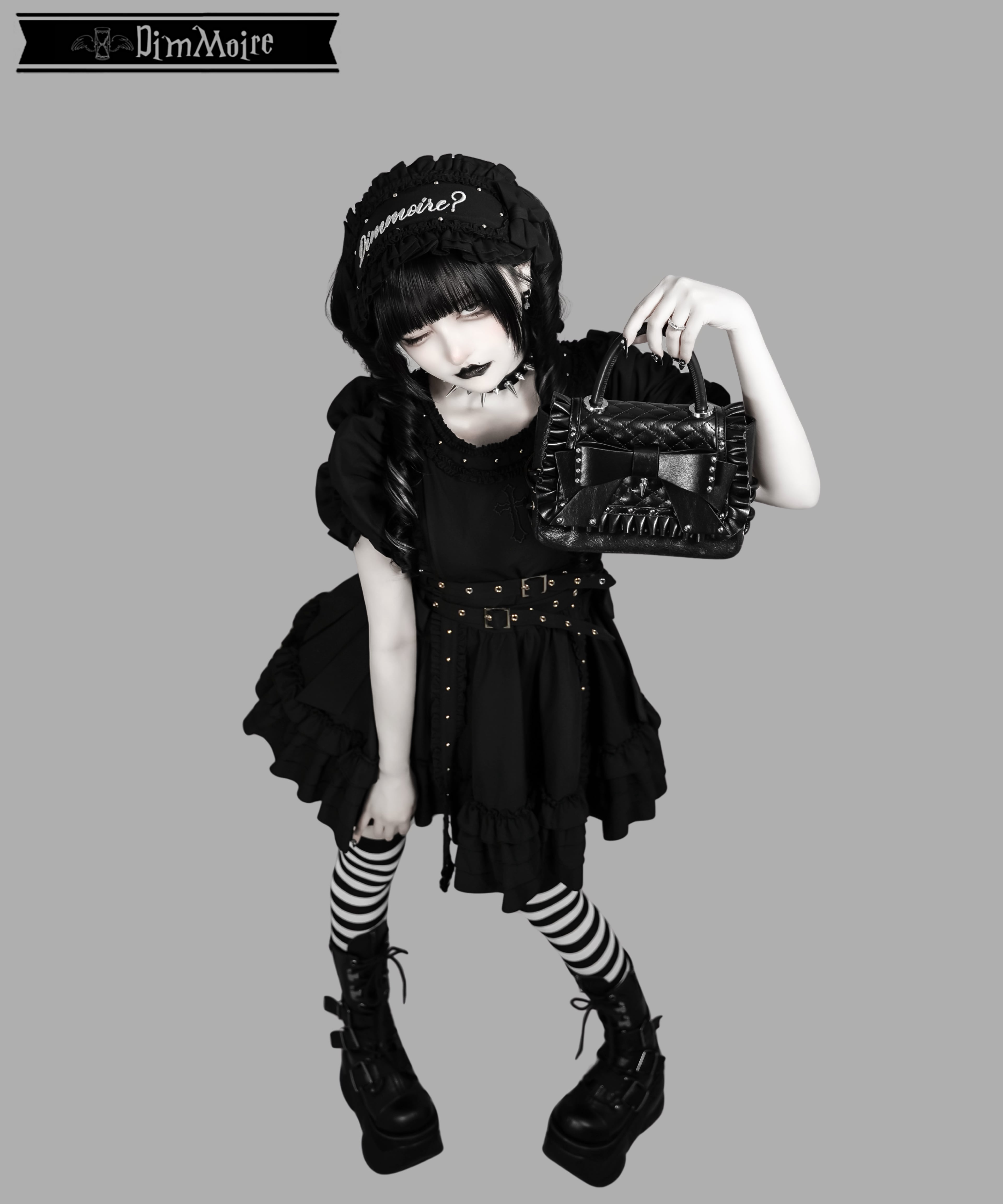 妄愛ホイップヘッドドレス【Black】 | DimMoire