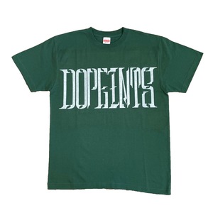 DOPEINTS LOGO 3 TEE - Green/White (M)