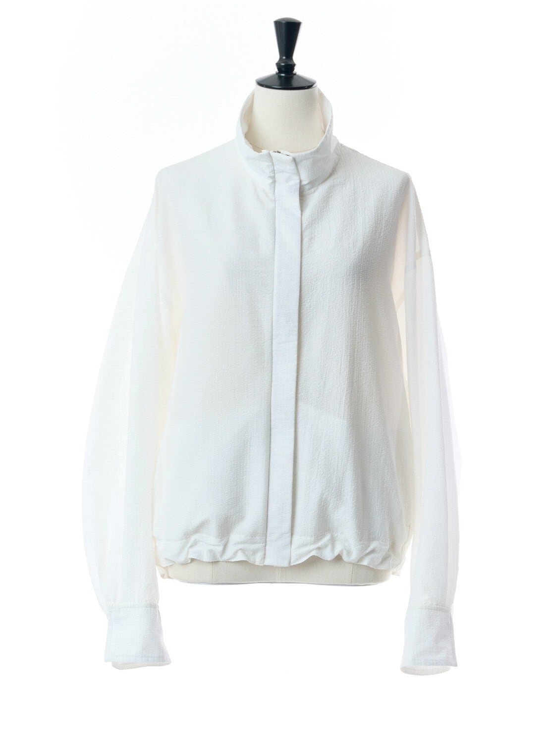 シアサッカーブルゾン(ホワイト)