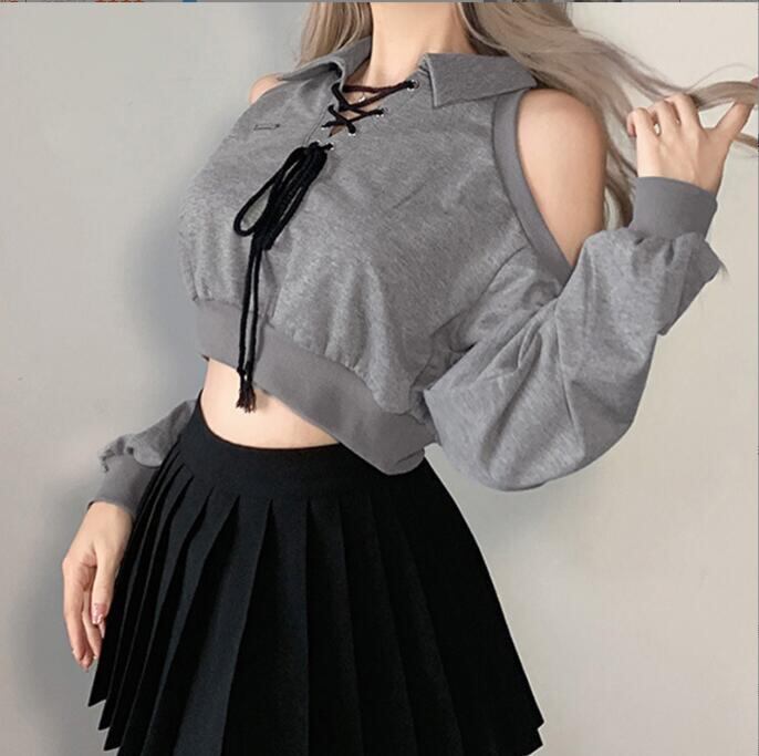 DIDDI MODA スウェット パーカー 宝石 指輪柄 ショート丈 フーディー