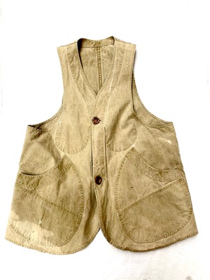 30‘s−40’s vintage hunting vest 