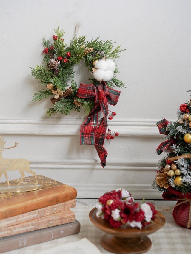 〈予約アイテム〉Drops Flower item - Christmas wreathe big (単品販売)