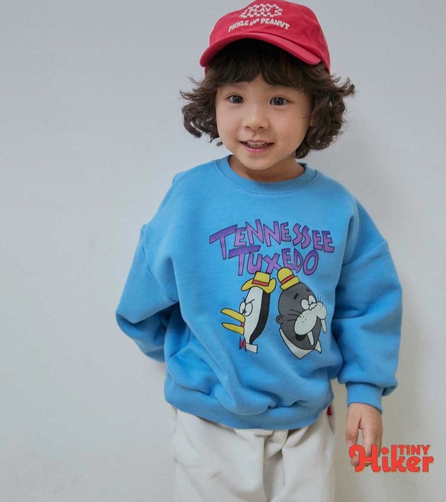 《送料無料》予約:タキシードバードトレーナー【TinyHiker】