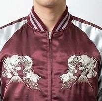 花富士龍スカジャン L LL Embroidered jumper(SUKAJYAN) | あさひや木更津 花富士龍スカジャン L LL Embroidered jumper(SUKAJYAN) | あさひや木更津