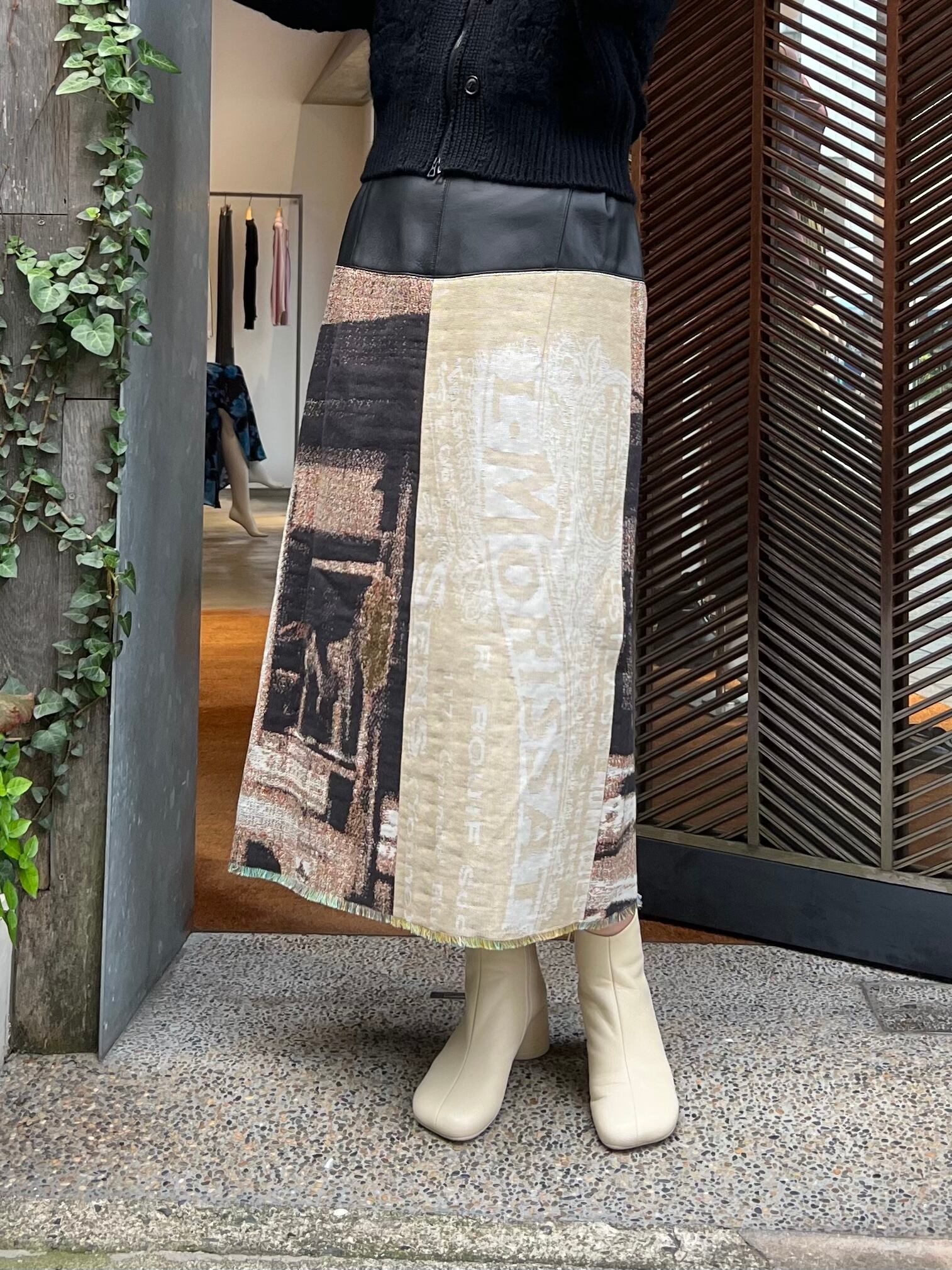 22AW】PHOTOCOPIEU フォトコピュー / SOUKEINA SKIRT | TRENT 
