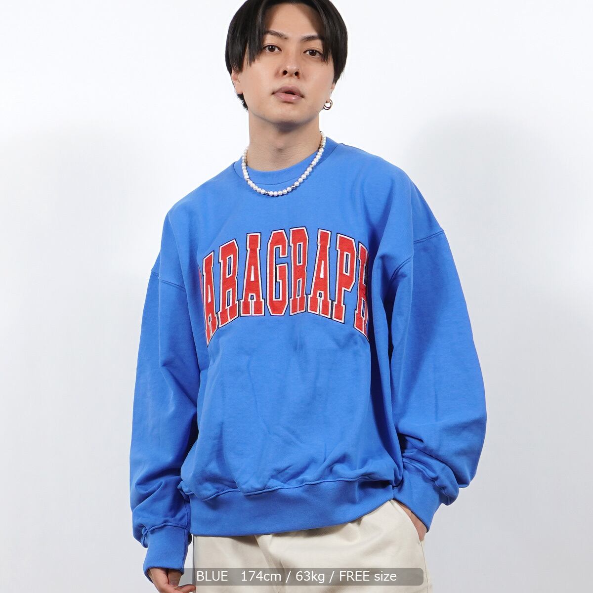 Paragraph Team Classic Sweatshirt パラグラフ スウェット トップス 長袖 正規品 有名 ブランド トレーナー オーバーサイズ ユニセックス メンズ レディース 大きいサイズ 韓国ファッション 春 春服 春夏 人気 ストリート系 カジュアル おしゃれ 韓国 服 大人 韓国