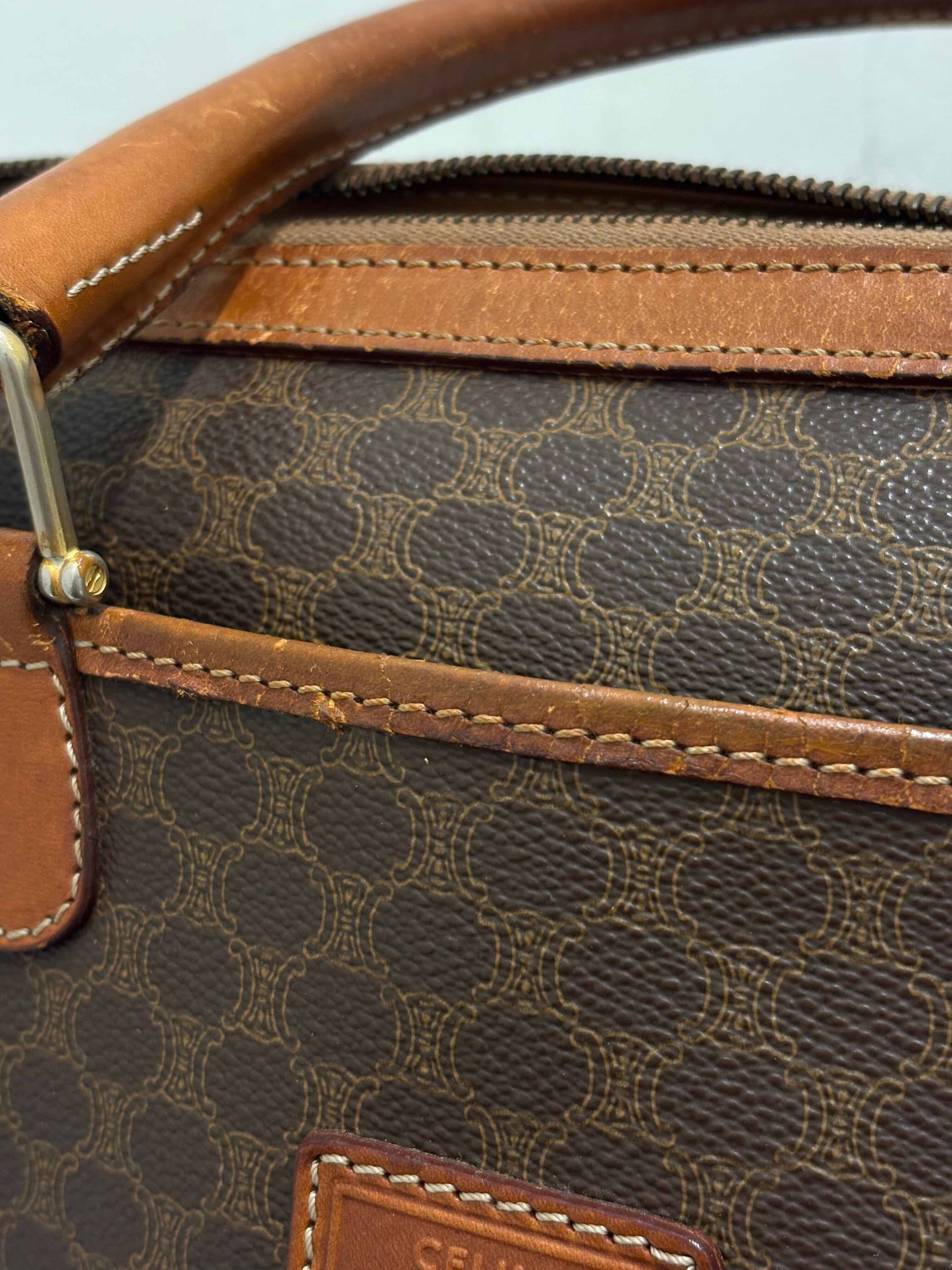 CELINE / vintage macadam mini boston bag. | AURA JAPON