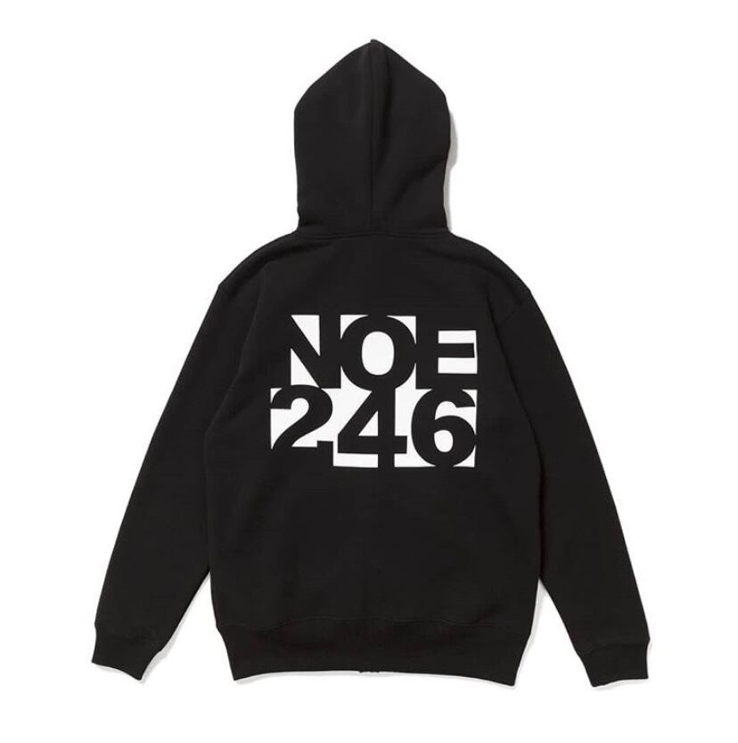 NOE246 hoodie black | jinkinoko Store powered by BASE