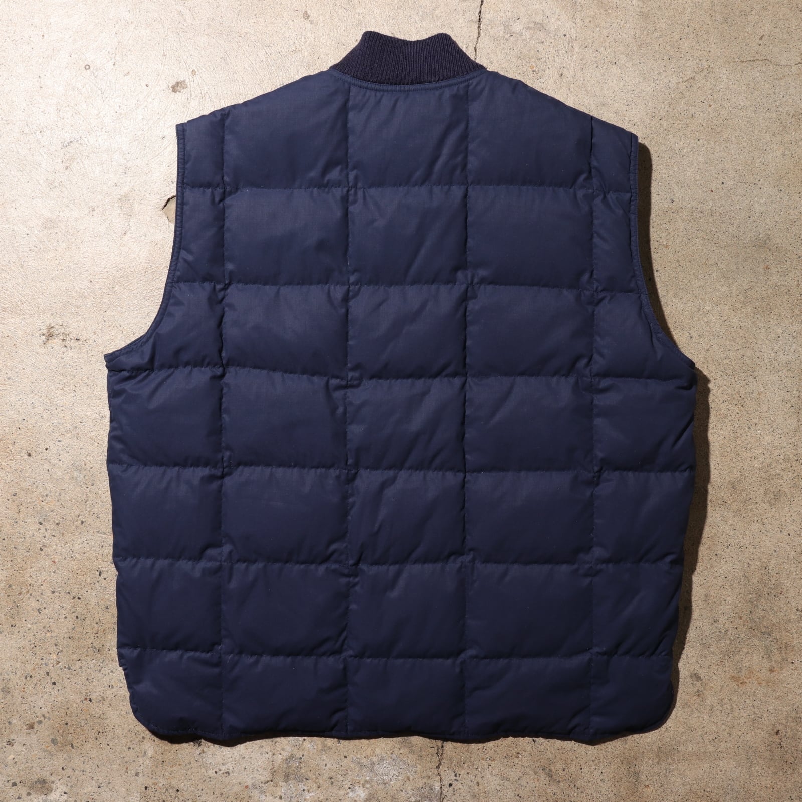 極美品 XL ネイビー Downlight Canadian Vest グースダウンベスト 