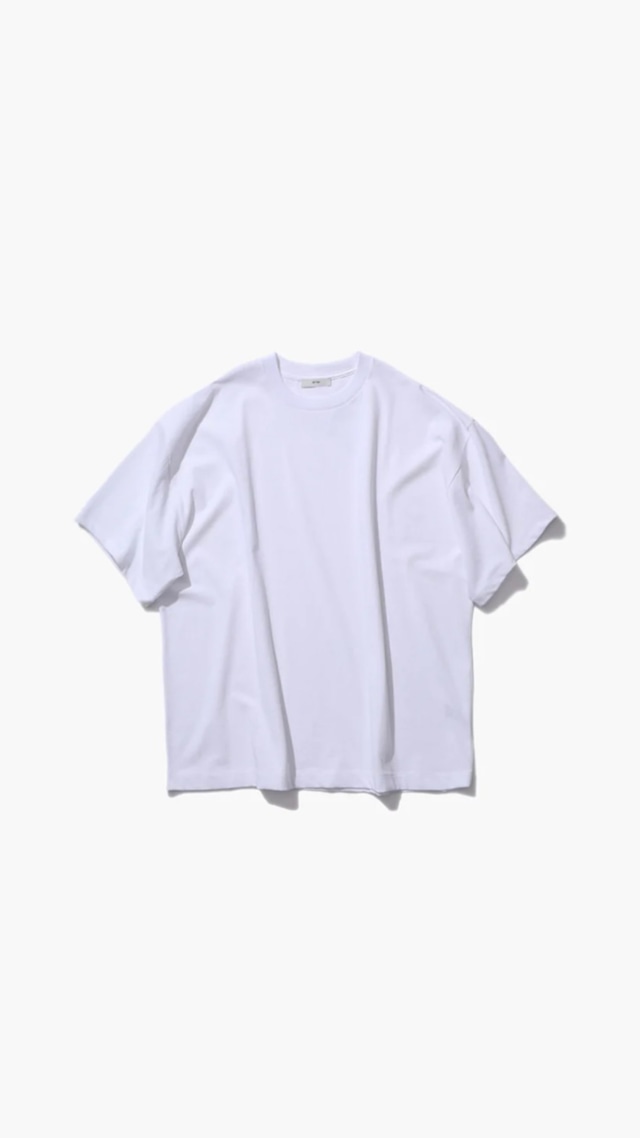 ATON -FRESCA PLATE | OVERSIZED T-SHIRT- :WHITE