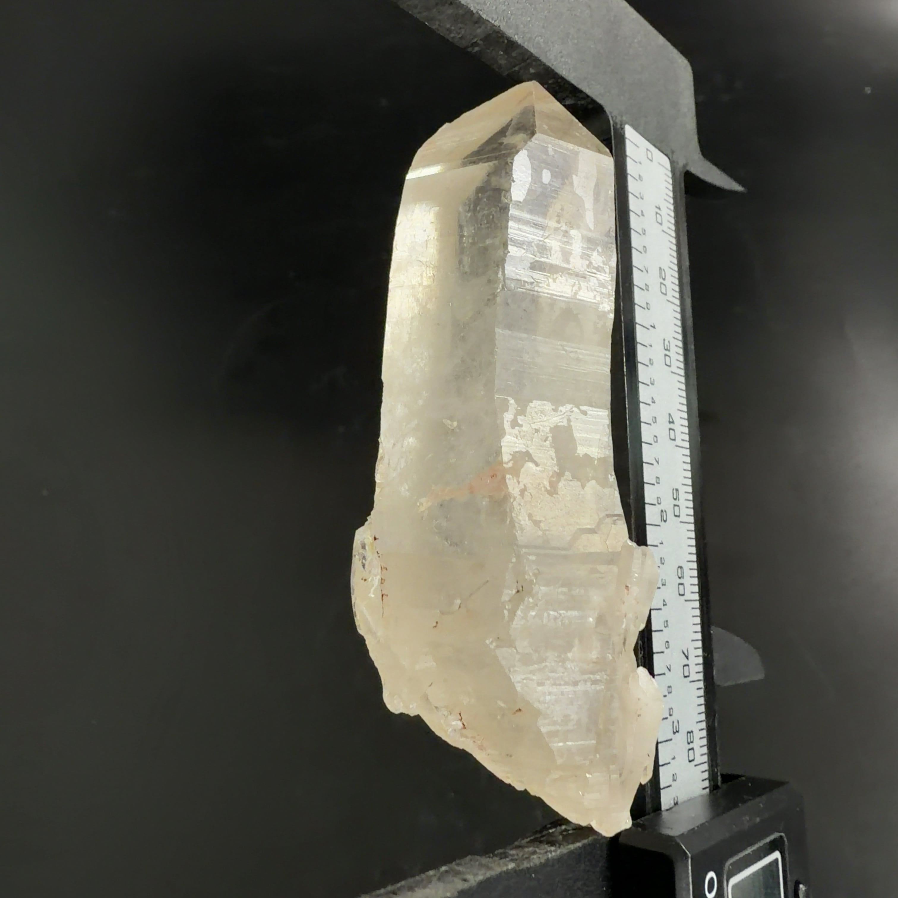 E33048】セルフヒールド 両錐 水晶 クォーツ ヒマラヤ水晶 ヒマラヤ産