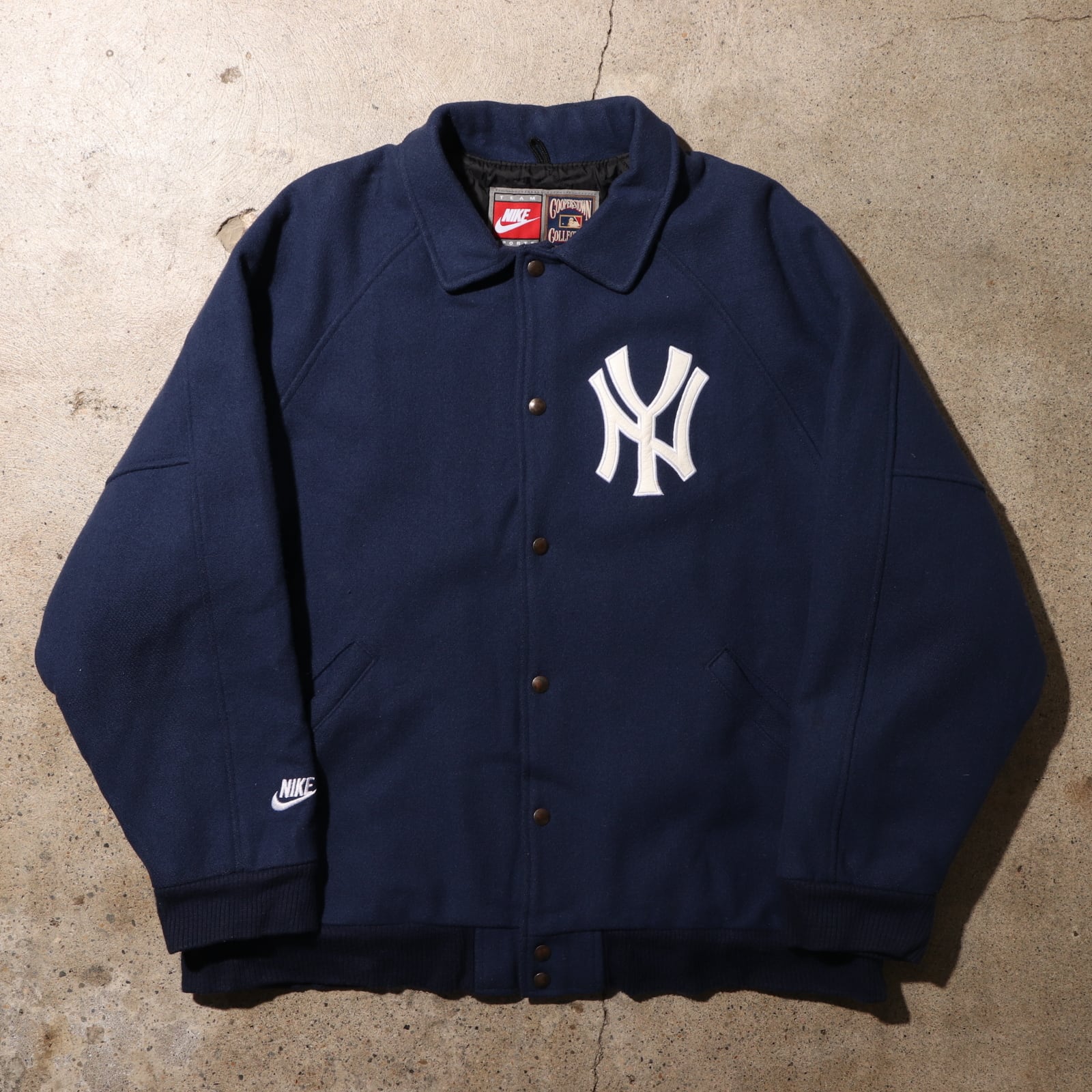 美品 L NIKE Yankees Cooperstown スタジャン ジャケット ナイキ